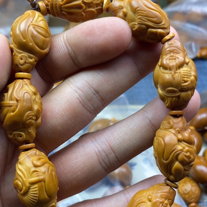 手串/手链橄榄核橄榄核雕工艺手串