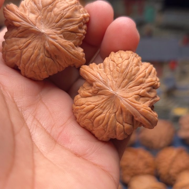 文玩核桃把件39蝴蝶磨