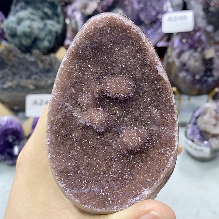 星***间未镶嵌大型摆件（非配饰）紫晶