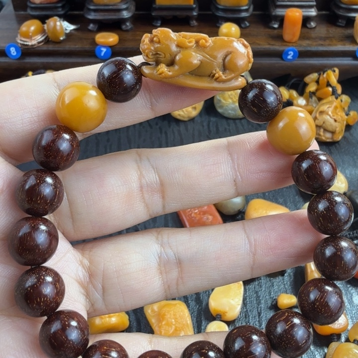K***.田黄石田黄石手串