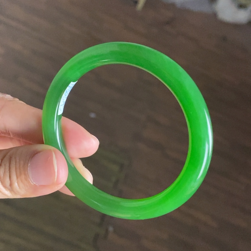 【闪购商品】未镶嵌手镯和田玉（碧玉）