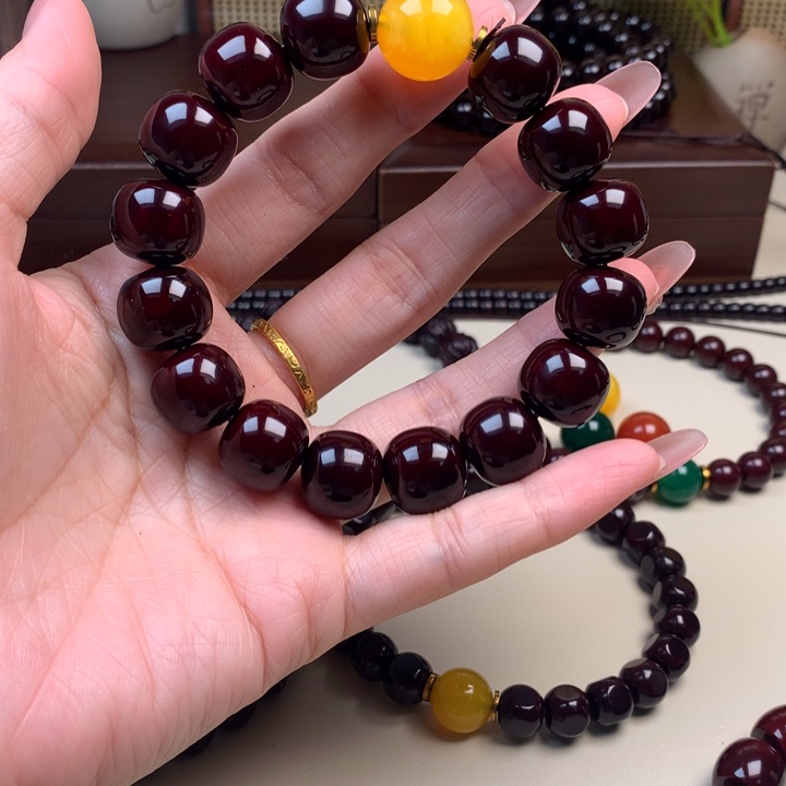 不***美猴头核桃手串猴头手串