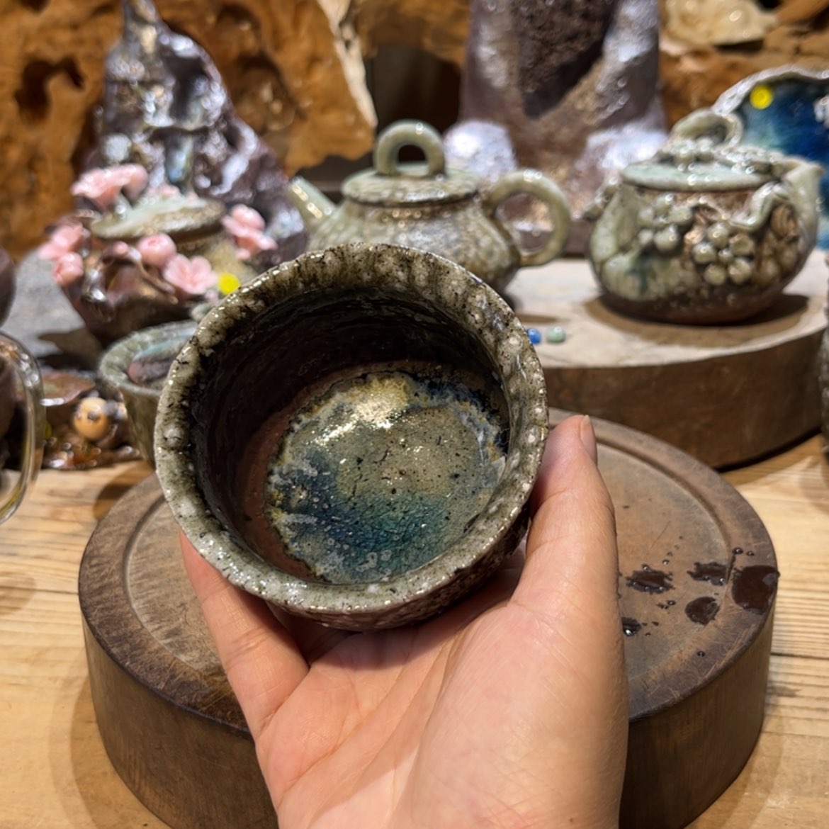 【闪购商品】柴烧茶具手工茶杯137