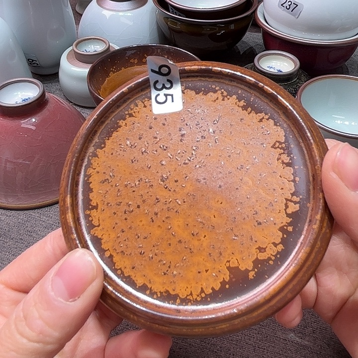 木首釉盖置全品无款