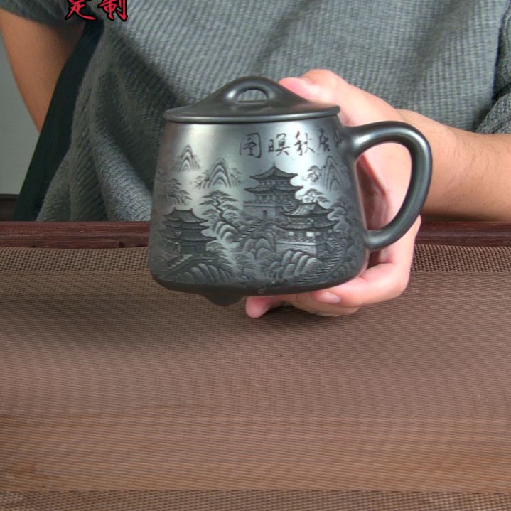 茶杯紫砂高档紫砂茶具套装