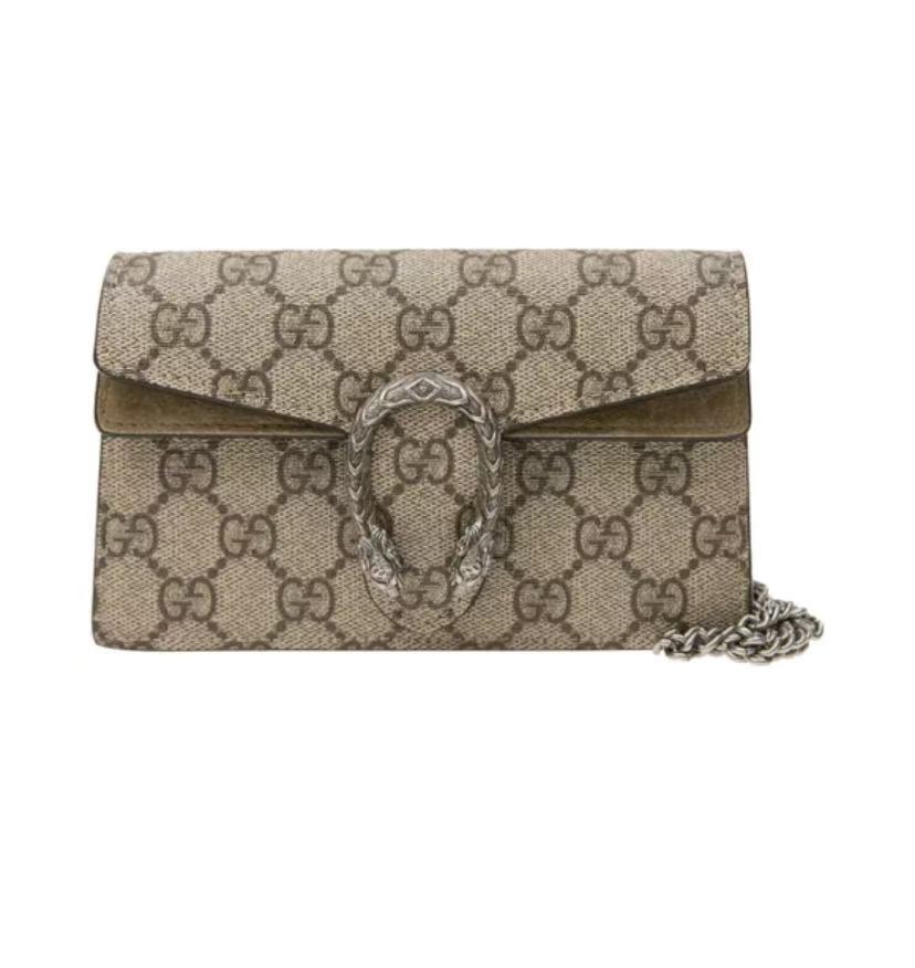 95新 GUCCI/古驰 老花mini酒神