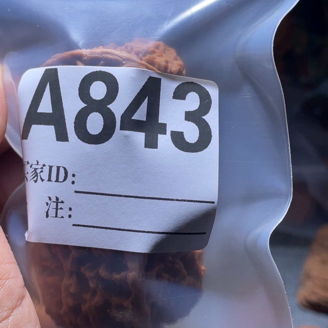 桃***王文玩核桃吊坠843满天星