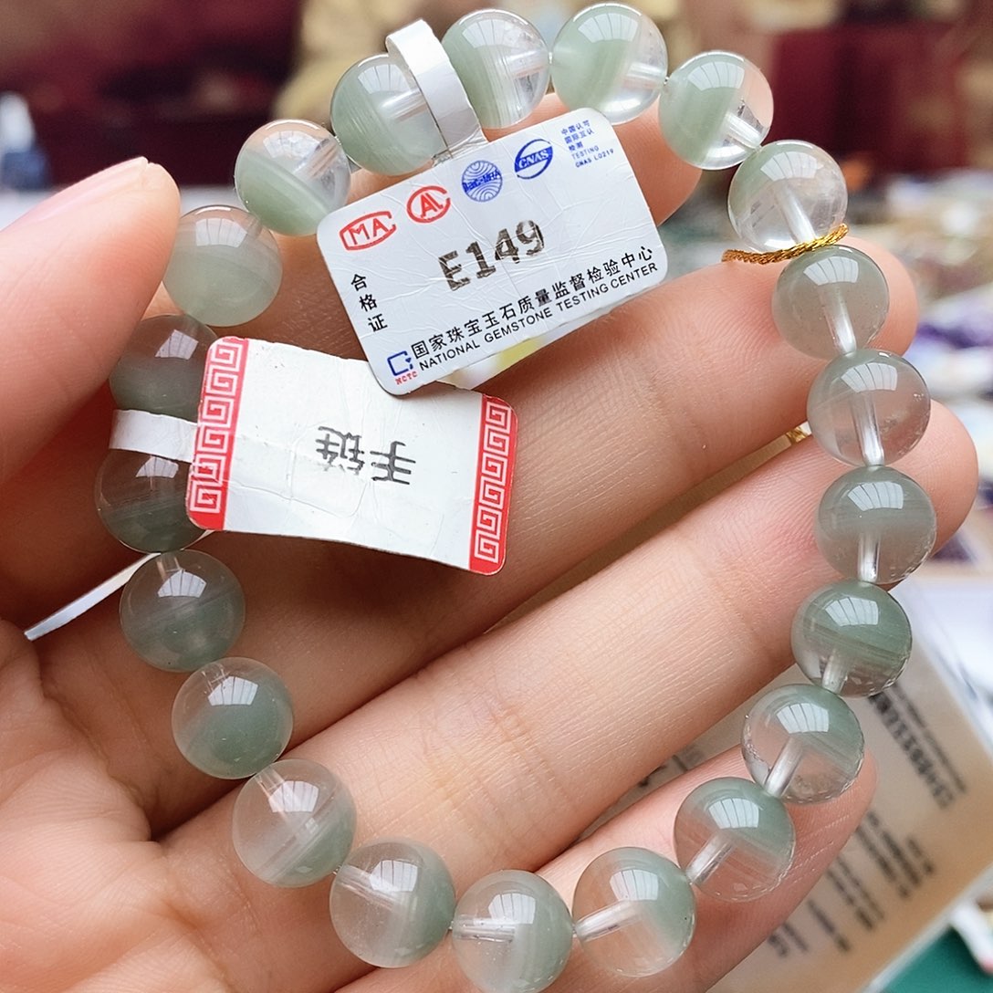 水晶手链未镶嵌E149翠幽灵