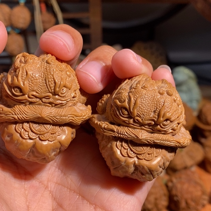 【闪购商品】核桃手串/手链锦*?单面龙蟾