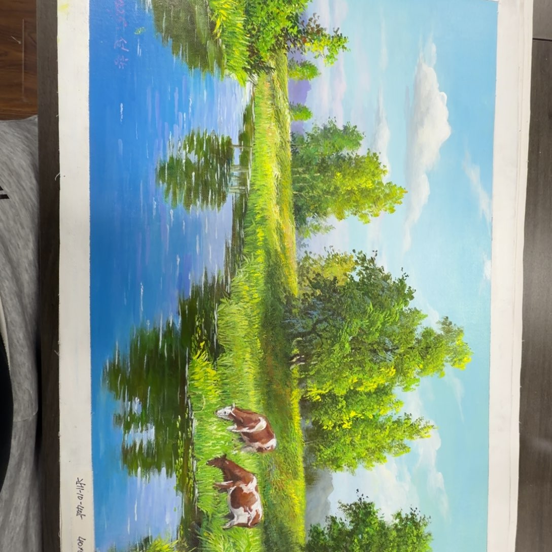 油画加油加油努力加油努力