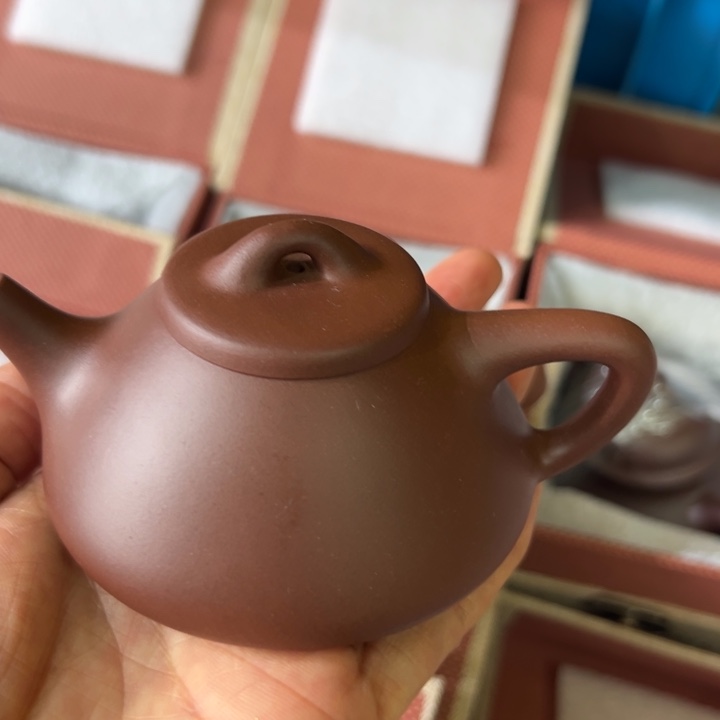 茶壶紫砂紫泥子冶120cc