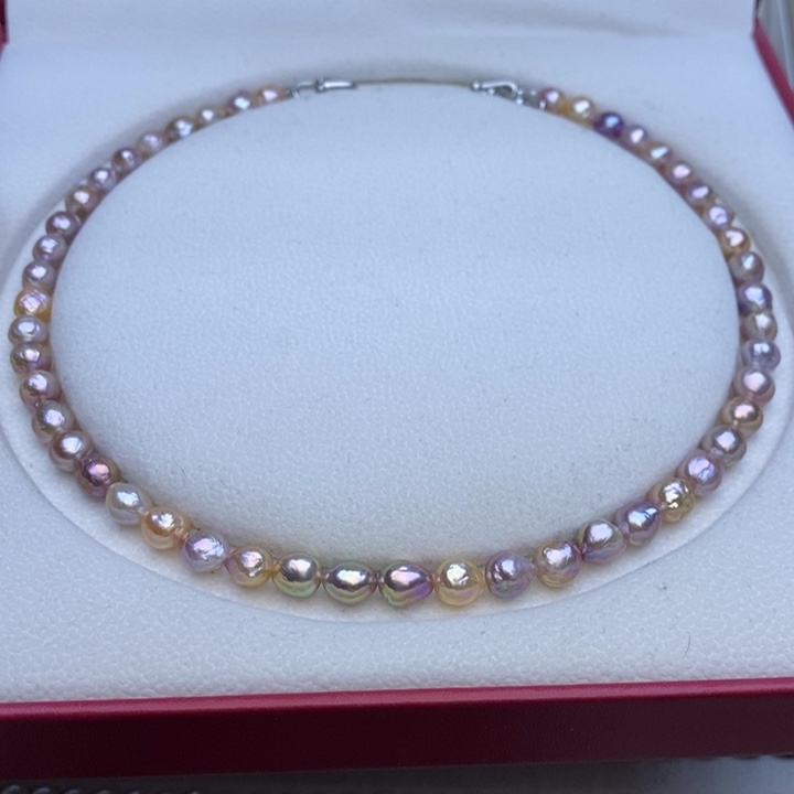 淡水珍珠项链未镶嵌2****07m