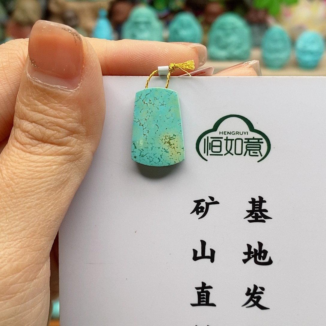 绿松石珠宝奇石未镶嵌