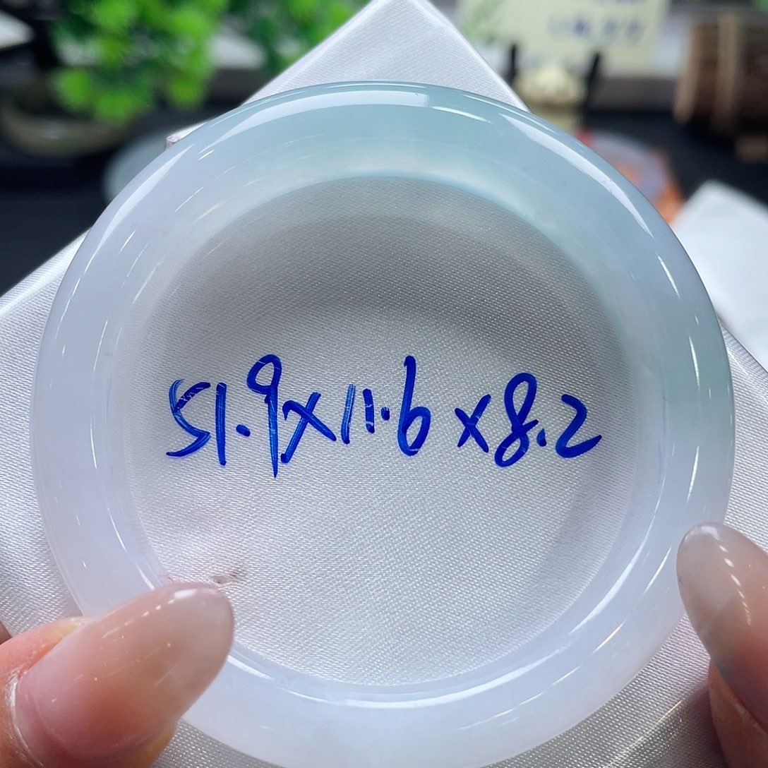 未镶嵌手镯翡翠超*60号52