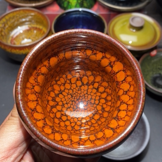 茶盏建盏主人杯茶壶盖碗品茗杯011