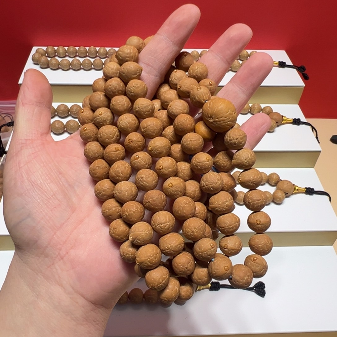 手串凤眼菩提11mm凤眼菩提108颗飞鱼