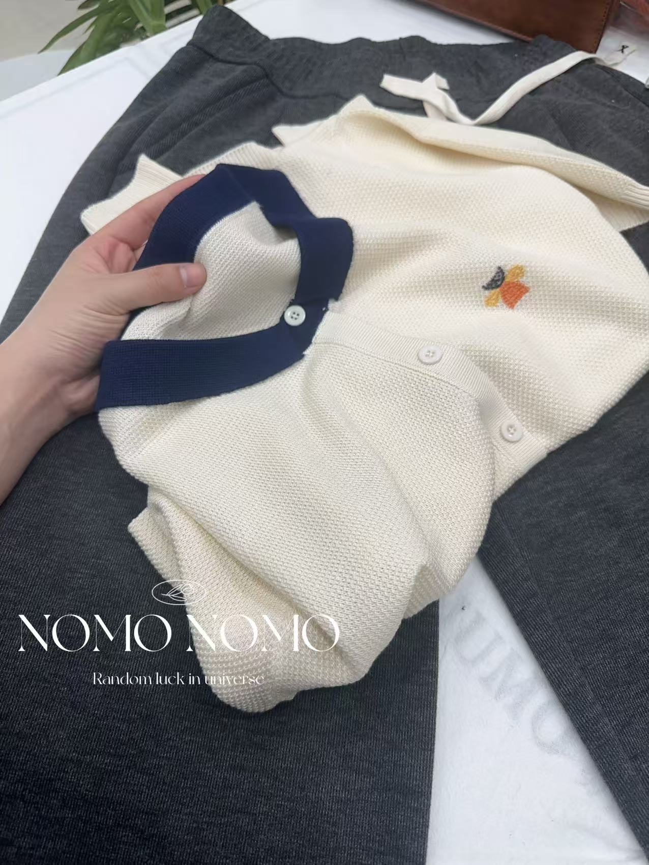 【小黄蜂~短袖】新款短袖单针打孔简约2025时尚短袖百搭A667