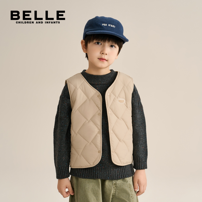 【乐宝清货】 【全现货+运费险】百丽儿童保暖背心外穿内穿BF0499