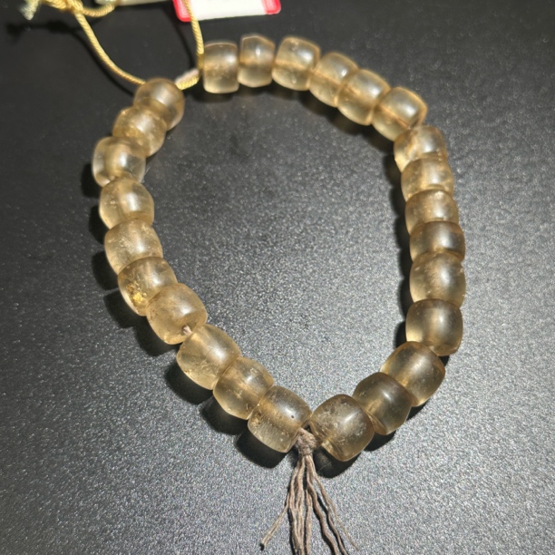 旧藏 水晶 老型珠手串 0071