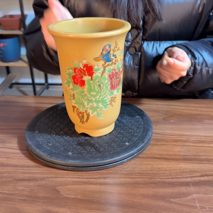 紫砂紫砂花盆破损补发