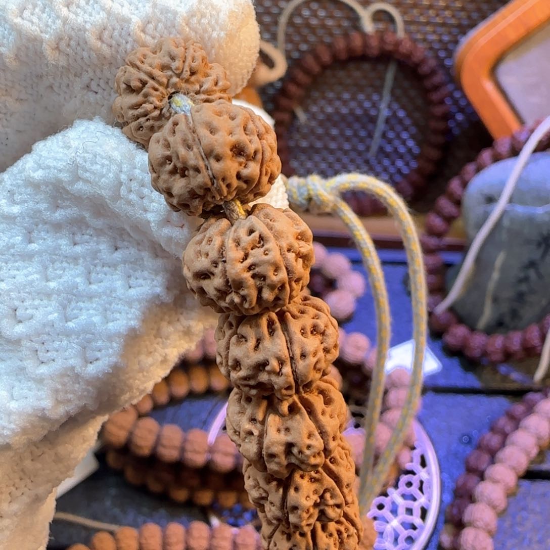 金刚菩提手串6瓣凹底绝情花