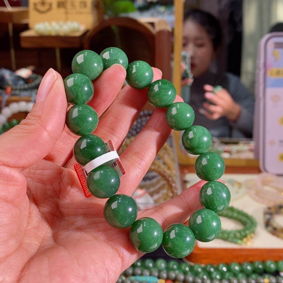 和田玉手串多样性拍一发一未镶嵌