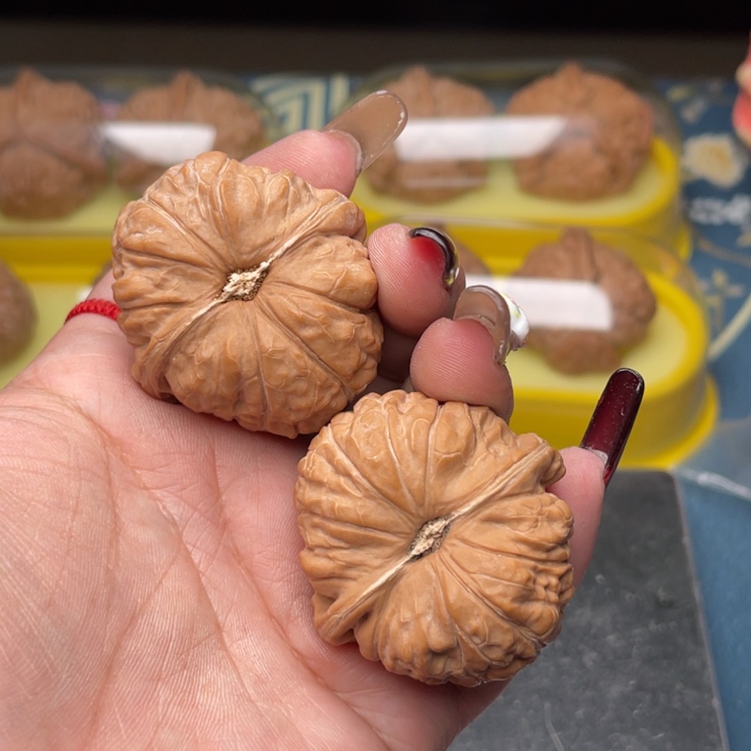 文玩核桃把件南瓜墩42
