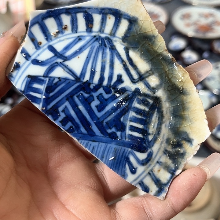 瓷片瓷片茶托非常不错