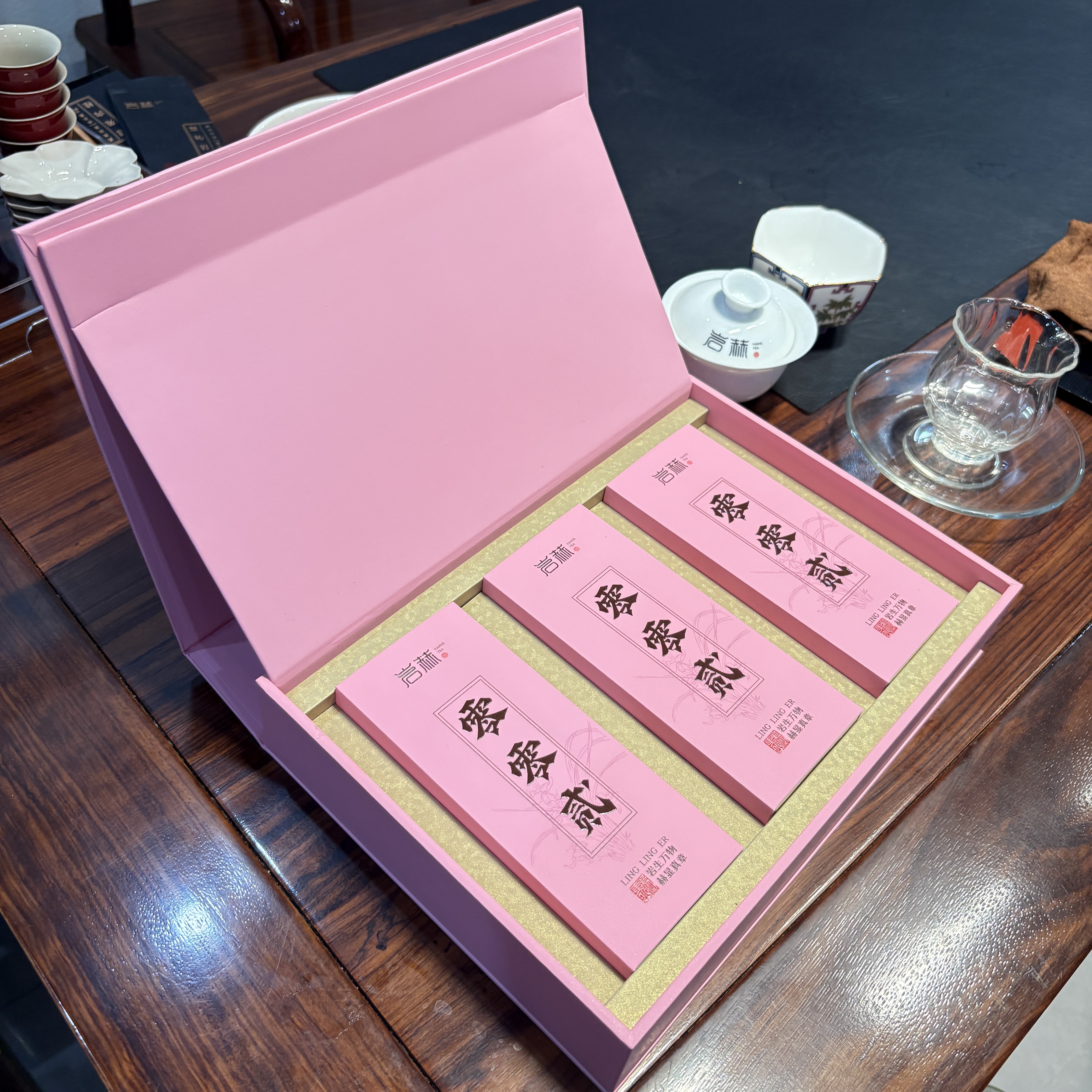岩赫YANHE 新品·零零贰 中秋礼盒装 兰底水仙 武夷岩茶