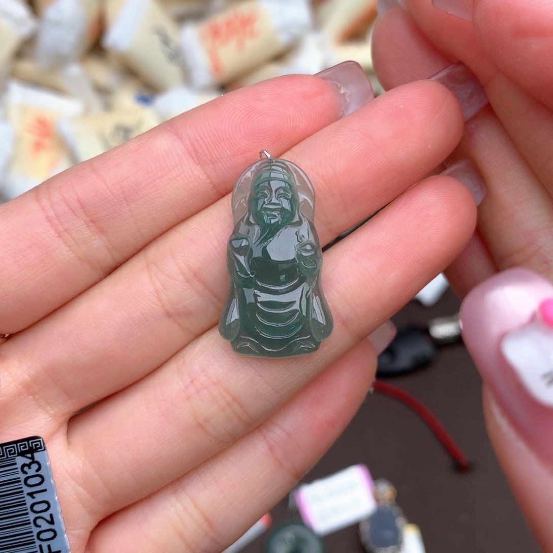 【闪购商品】翡翠挂件未镶嵌一