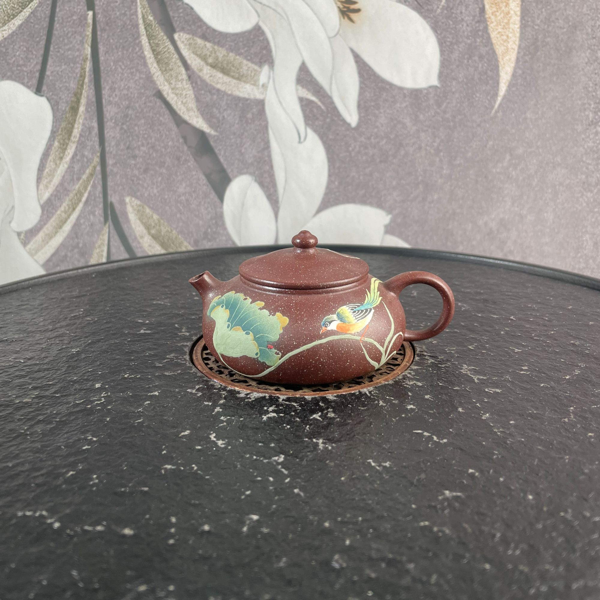 945号 黑 寒江壶 175cc