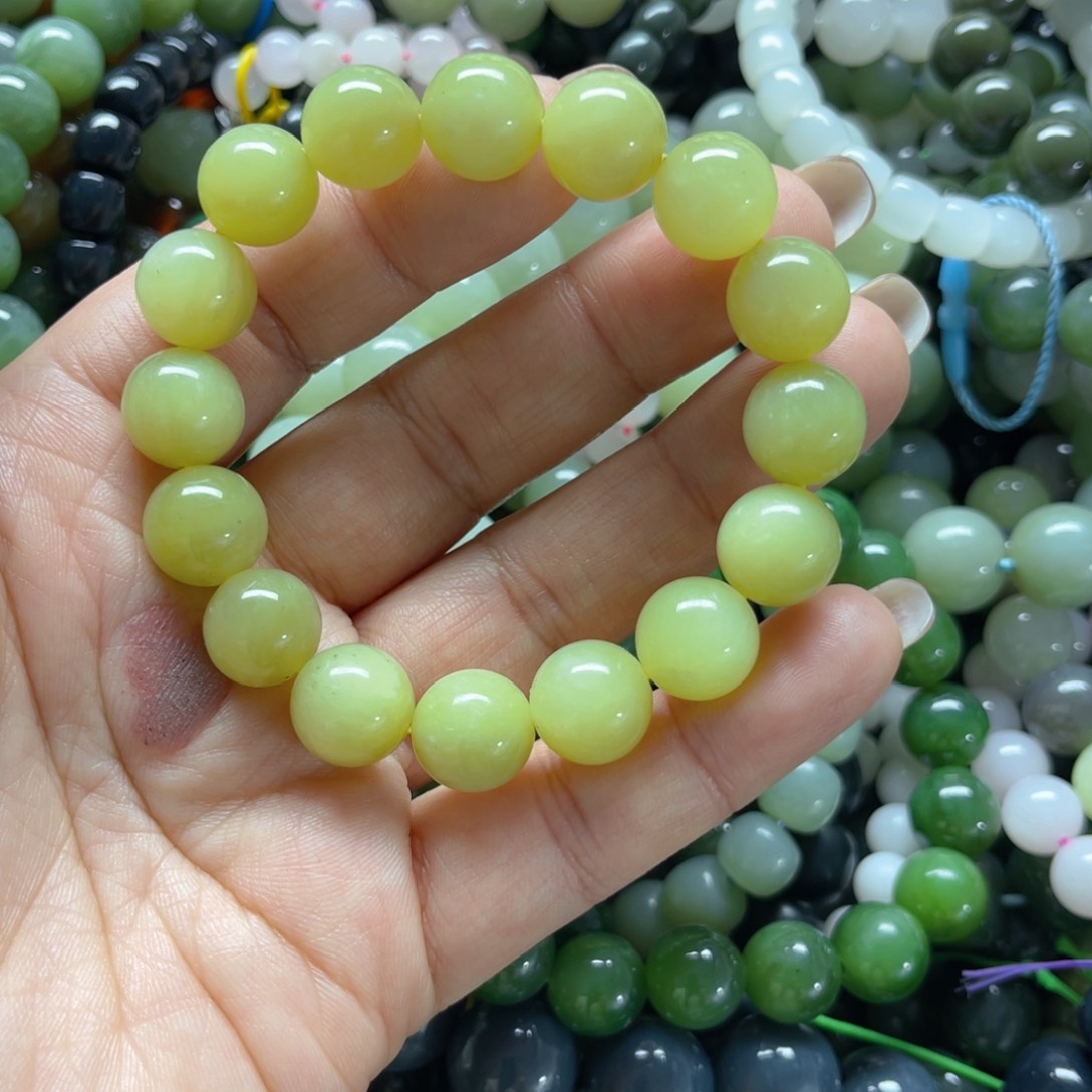 和田玉手链未镶嵌