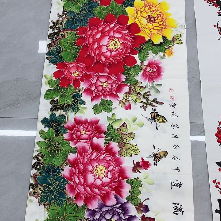 国画在这种装修正在做
