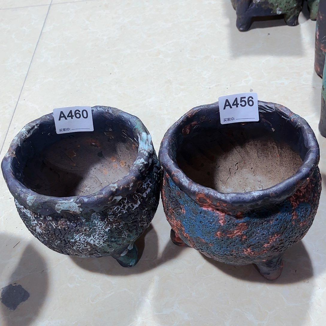 清*景德镇陶瓷花盆