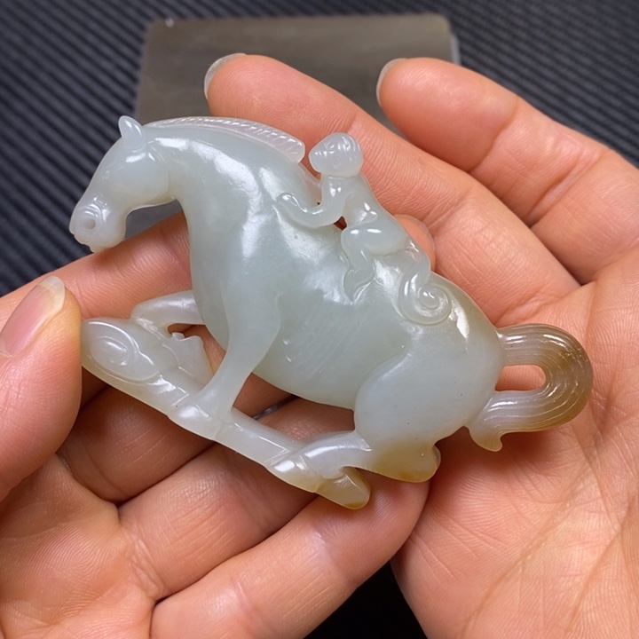 和田玉挂件未镶嵌天*