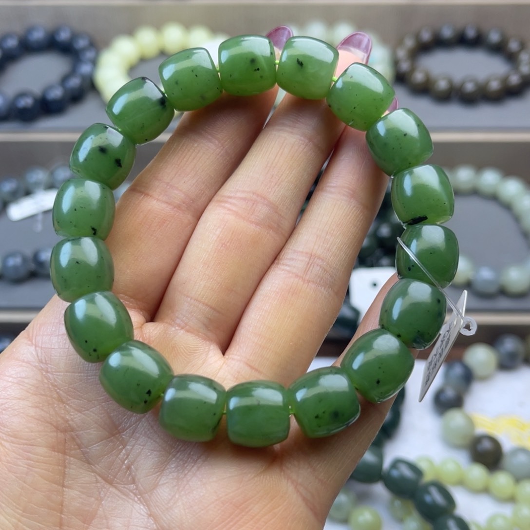 和田玉手链未镶嵌