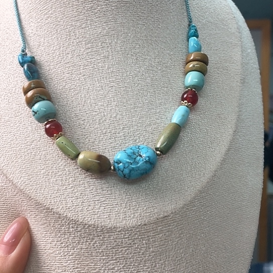 绿松石珠宝奇石未镶嵌