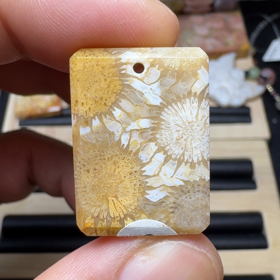 未镶嵌纯天然色有机玉石保真色硅化玉
