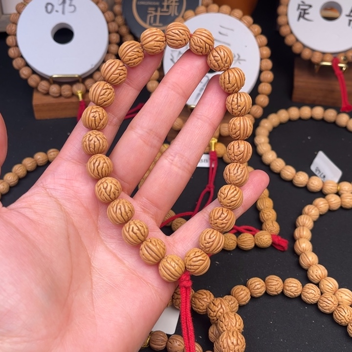 *****手串桃核古川大肠边尺11.5抛光尺寸误差0.5Ｍｍ之间