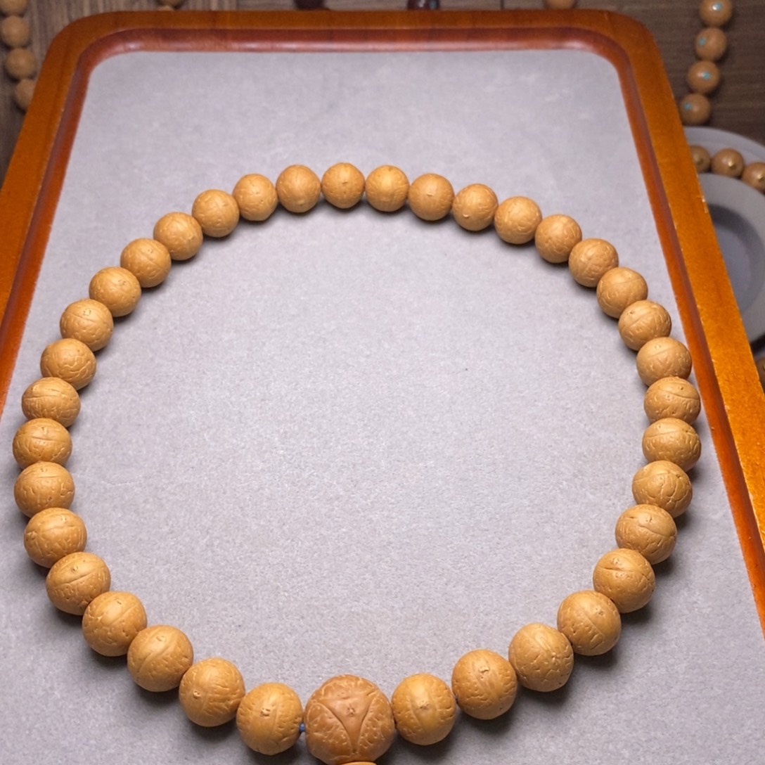 凤眼菩提吊坠12.5手持36颗