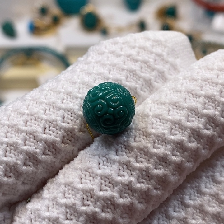 绿松石珠宝奇石未镶嵌A651