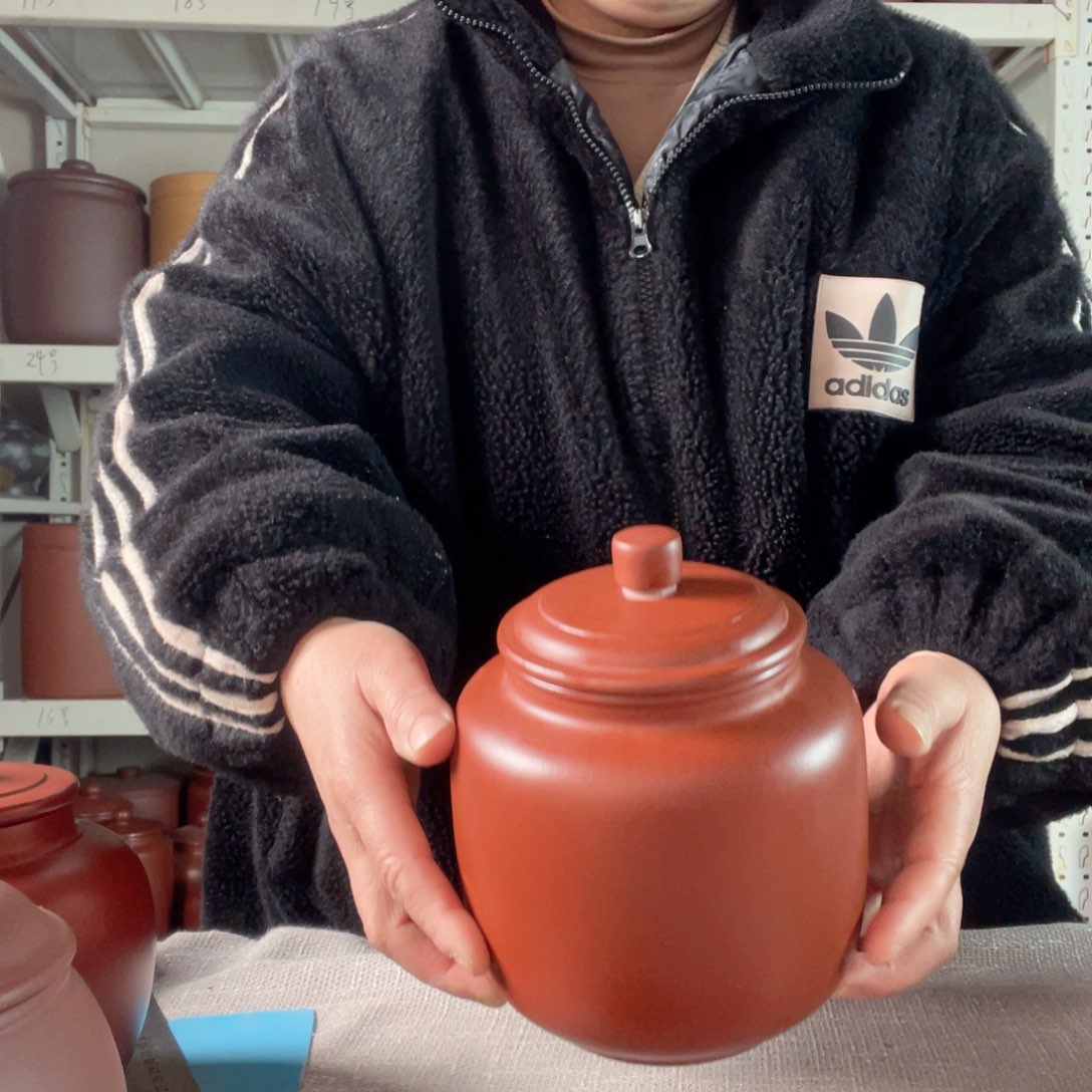 紫砂茶叶罐今天晚上