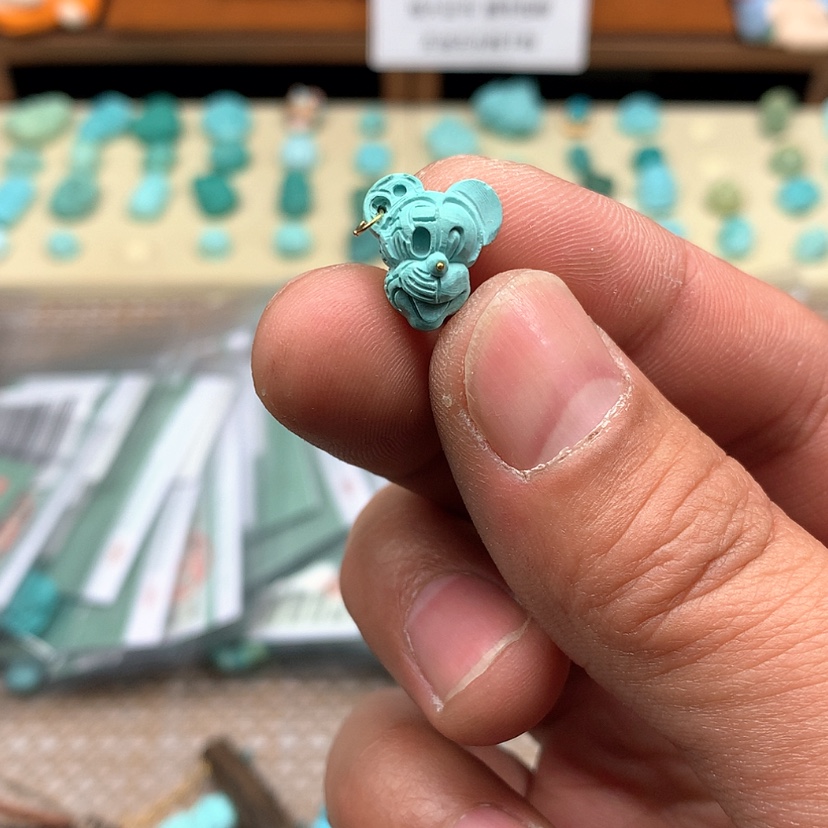 【闪购商品】绿松石颈饰未镶嵌57