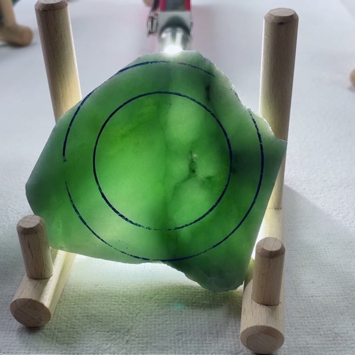 定制翡翠未镶嵌板料