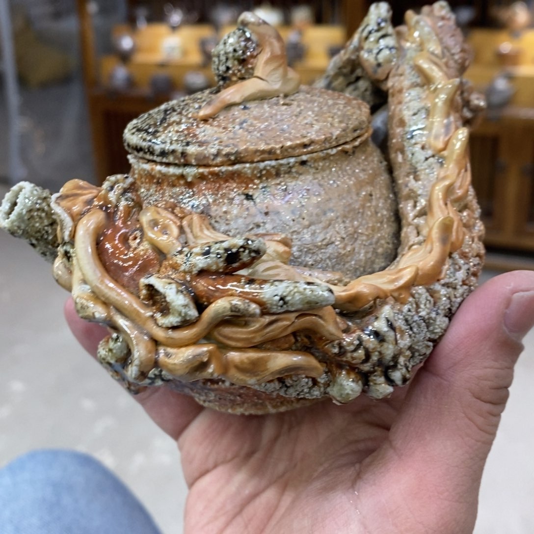 陶园柴烧，精品高货。G58瑕