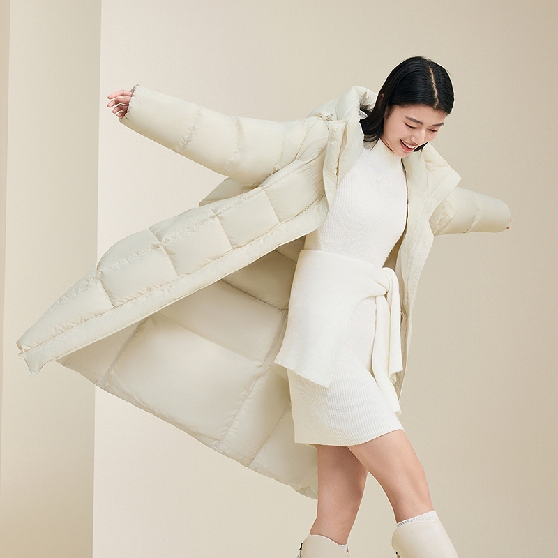 【轻暖零压2.0】25年升级百搭宽松休闲长款保暖5924XS