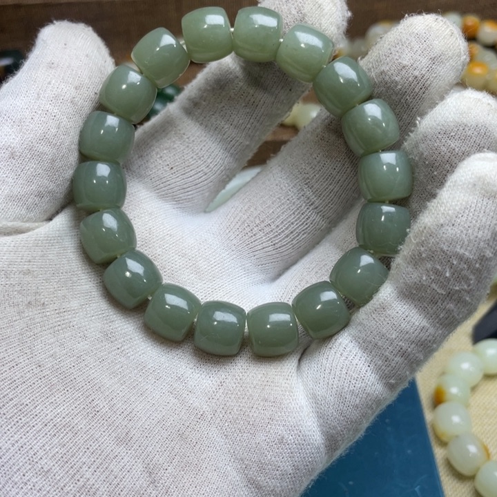 和田玉手链未镶嵌