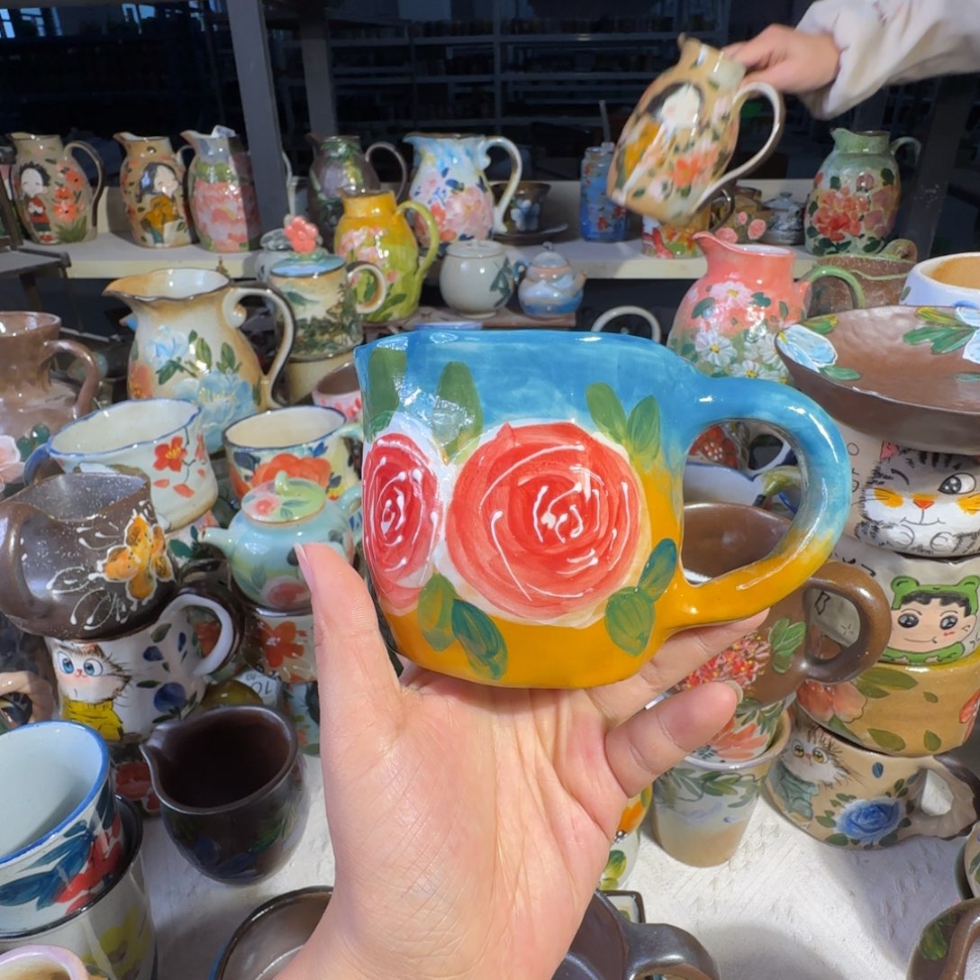 景德镇釉下彩陶瓷微瑕36