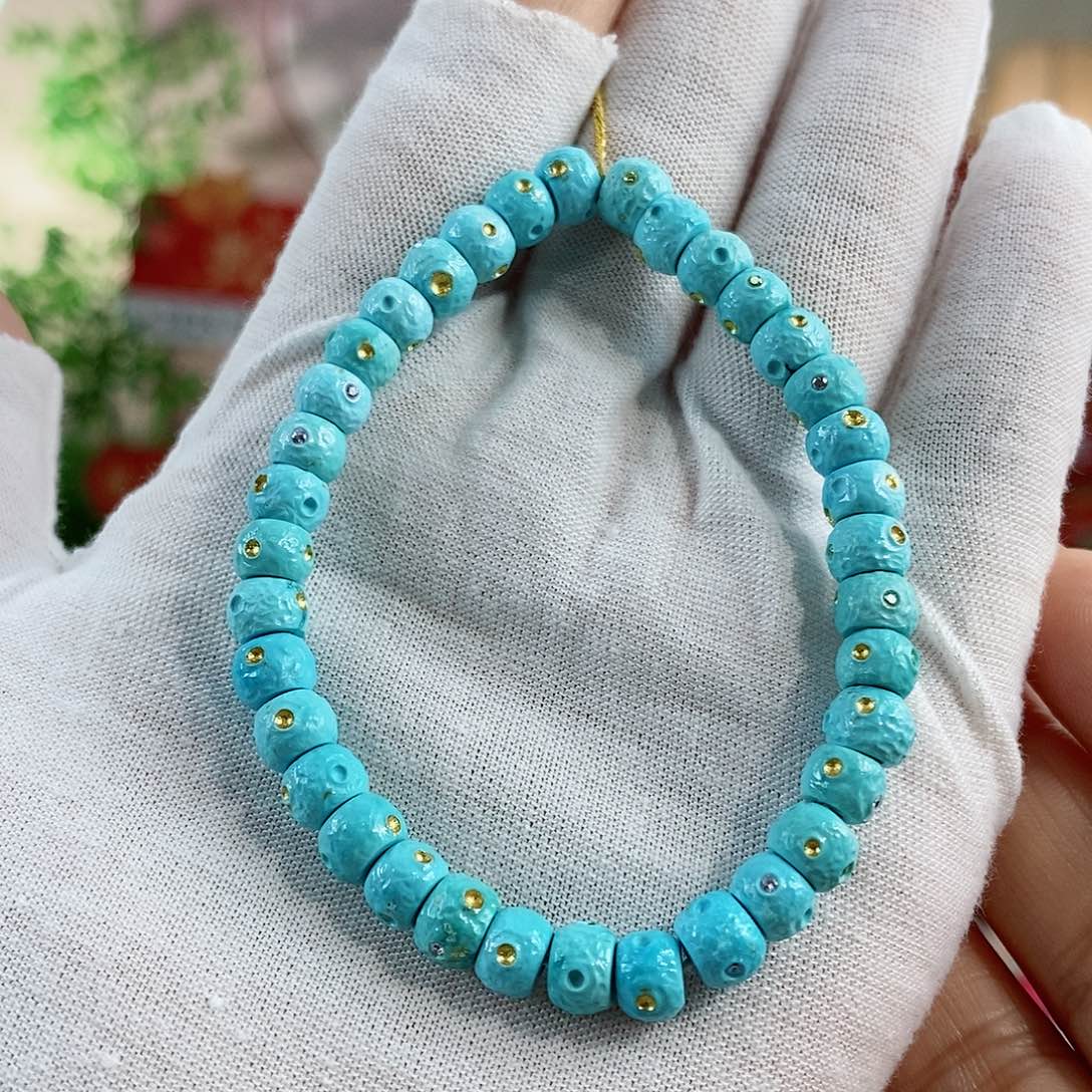 绿松石珠宝奇石未镶嵌