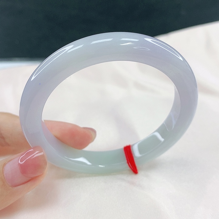 翡翠未镶嵌手镯圈53，79121